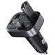 Фм модулятор с подключением флешки Baseus FM Transmiter (BT5.0, 3USB, 87.5-108.0 МГц). Black - изображение 1