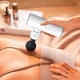 Фитнес-массажер ударный ручной портаттивный HOCO electric mini silent massager (10h, 2000 мАч). White - изображение 2