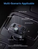 Фм модулятор с подключением флешки Baseus FM Transmiter (BT5.0, 3USB, 87.5-108.0 МГц). Black - изображение 6