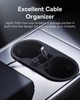 Підсклянник в автомобілі Tesla Model 3 та Model Y Baseus T-Space Series Cup Holder. Black - зображення 8