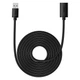 USB-кабель подовжувач USB на USB Baseus AirJoy Series charging data (5m, 5 Gbit/s, OTG, USB 3.0, 3A). Black - зображення 2