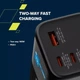 Батарея универсальная Canyon PB-2010 27000mAh PD/3.1/140Wh, in/out2xUSB-C PD/140W, outUSB-A/22.5W (CNE-CPB2010DG) - изображение 12