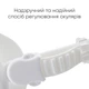Маска для плавания Renvo Kariba Anti-fog Универсальная Черная/Белая OSFM (2SM100-03) - изображение 4