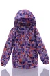 Куртка для девочки на трикотаже Babykroha Абстрактные фигуры фиолетовая 104 см (44907) - изображение 1