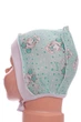 Чепчик на завязках кулир Babykroha Мишка мятный 3м+ (50047) - изображение 2