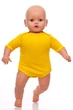Боди с коротким рукавом интерлок Babykroha желтый 68 см (50043) - изображение 1