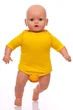 Боди с коротким рукавом интерлок Babykroha желтый 68 см (50043) - изображение 3