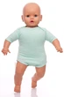 Боди с коротким рукавом интерлок Babykroha на кнопке мятный 74 см (50010) - изображение 1