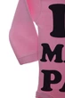 Боди с длинным рукавом для девочки интерлок I love mama/papa 62 см (42570) - изображение 3