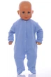 Чоловічок інтерлок для хлопчика Babykroha блакитний 62 см (41935) - зображення 1