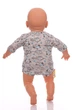 Боди с коротким рукавом для мальчика кулир Babykroha серый Сова 86 см (50056) - изображение 4