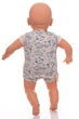 Боди майка кулир для мальчика Babykroha серый Сова 80 см (50076) - изображение 4