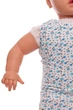 Боді майка кулір для хлопчика Babykroha білий у квіточку 62 см (50075) - зображення 2