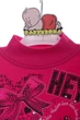 Гольф на флисе для девочки с Бантом малиновый Kipir Kids 104 см (44281) - изображение 2