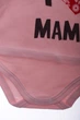 Боди с коротким рукавом для девочки на кнопках Findik интерлок I love Mama 68 см (42983) - изображение 3