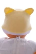 Шапка с ушками интерлок Babykroha Мишка желтый 0м+ (43264) - изображение 3
