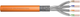 Kabel Digitus Cat.7 S/FTP, Dca-s1a d1 a1, AWG 23/1, LSOH, 500 m Orange (DK-1743-VH-5) - obraz 1