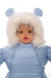 Конверт на меху для мальчика Babykroha голубой 68 см (44983) - изображение 2