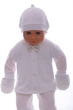 Комплект на выписку для мальчика золотистый хлопковый PonPon Baby 62 см (44683) - изображение 7