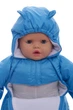 Комбинезон на флисе для мальчика Babykroha бирюзовый 74 см (43115) - изображение 4