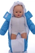 Комбинезон на флисе для мальчика Babykroha бирюзовый 74 см (43115) - изображение 5
