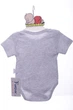 Боди с коротким рукавом интерлок I love mam dad серый 80 см (42975) - изображение 4