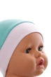 Шапка с узелком интерлок Babykroha морская волна 0м+ (50143) - изображение 4