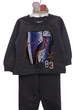 Костюм трійка для хлопчика двонитка Cuf Baby "Кеди" бірюзовий 92 см (44857) - зображення 3
