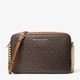 Сумка кросс-боди через плечо женская маленькая Michael Kors 35F8GTTC3B Коричневая (192877938255) - изображение 1