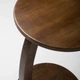 Кофейный столик HouseWood темный орех 65х40см из ольхи - изображение 4