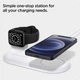 Подставка Spigen Mag Fit Duo для зарядного устройства MagSafe/ Apple Watch/ Airpods (AMP02797) - изображение 2