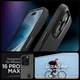 Чехол Spigen для iPhone 16 Pro Max - Liquid Air, Matte Black (ACS07988) - изображение 5