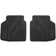 Коврики в салон Inliner для BMW 7 F02 Long '08-15 из экокожи Wave Style черные (комплект) - изображение 4