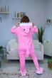 Женская кигуруми взрослая и подростковая Kigurumi Акула Мегалодон Розовый S 145-155 см (1122) - изображение 6