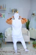 Жіноча кігурумі доросла та підліткова Kigurumi Крижане Серце Сніговик Олаф Білий L 165-175 см (1126) - зображення 4