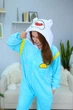 Жіноча кігурумі доросла та підліткова Kigurumi Adventure Time Час Пригод Фін Блакитний L 165-175 см (1113) - зображення 3