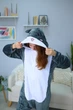 Женская кигуруми взрослая и подростковая Kigurumi Милый Хомячек Аниме Хомяк Серый L 165-175 см (1120) - изображение 10