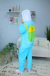 Чоловіча кігурумі доросла та підліткова Kigurumi Adventure Time Час Пригод Фін Блакитний M 155-165 см (1113/2) - зображення 5