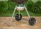 Садовый гриль Original Kettle Weber E-4710 на угле колеса с крышкой черный - изображение 2