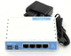Бездротовий маршрутизатор Mikrotik hAP lite (RB941-2ND) зовнішній адаптер живлення - изображение 7