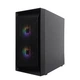 Корпус 1stPlayer BS-2-BK-3F1 Black без БЖ ( Black ) - изображение 3