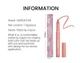 Матовая помада-карандаш для губ Handaiyan Matte Lip Crayon 02 Peach - изображение 6