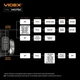 Светодиодный налобный фонарь аккумуляторный VIDEX VLF-H075C 550Lm 5000K фонарик на голову с аккумулятором - изображение 10
