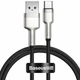 Data-кабель Baseus Cafule Series Metal CAKF000101 PD66W USB-Type-C 1m, Black - изображение 2