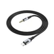 Aux кабель Borofone BL19 Type-C (male) – AUX 3.5мм (male) 1m, Black - зображення 3