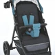 Дитяча прогулянкова коляска-книжка M 5723 VIVA Pine blue Блакитна - зображення 5