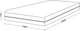 Ортопедичний матрац Nowy Styl Discreto SN-24 140х200 см (4820040795331) - зображення 7