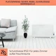 Масляный обогреватель OneConcept Wallander 800W (10033100) - изображение 6