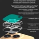 Защитное стекло для камеры смартфона Apple iPhone 16 Pro Drobak 3D (676762) - изображение 13