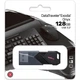 USB Флешка Flash Card 3.2 Kingston DataTraveler Exodia Onyx 128gb Чорна - зображення 2